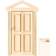 Creativ Company Door with cornice and mailbox, H: 5,5+18