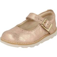 Buckle Ballerinas Children's Shoes Clarks Crown Honor - Gold