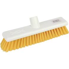 Jantex Hygiene Broom Soft Bristle Yellow