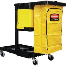 Rubbermaid Cleaning trolley, incl. vinyl waste sack, LxWxH