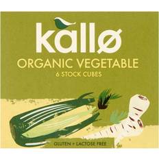 Broth & Stock Kallo Organic Organic Vegetable 6 Stock Cubes