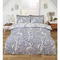 MCU Rapport Tatton King Duvet Cover Grey (230x220cm)