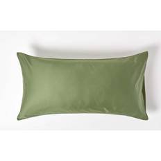 Homescapes Housewife 400 Thread Count Pillow Case Green