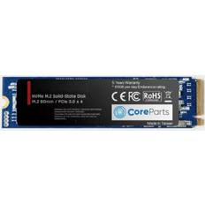 CoreParts CPSSD-M.2NVMEHE-2TB SSD-hårddisk M.2 2000 GB PCI Express 3.0 3D NAND NVMe