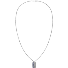 Tommy Hilfiger Beaded Necklace - Silver