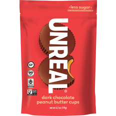 Unreal Peanut Butter Cups Vegan Dark Chocolate 4.2