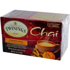 Twinings Chai, Pumpkin Spice, 20 Tea Bags, 1.41