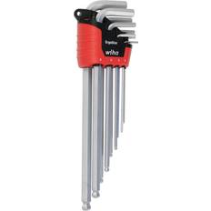 Wiha 66996 9 ErgoStar Ball End Hex LKey Set Hex Head Screwdriver