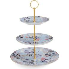 Blue Cake Stands Portmeirion Sara Miller India 3-Tier Cake Stand