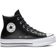 Converse Chuck Taylor All Star Lift Leather High Top W - Black/White