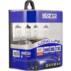 Sparco "Glödlampa för bil Long Life E-Mark H7 12V 55W 3000K"