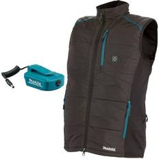 Makita DCV202Z 18v LXT Heated Bodywarmer Black XL