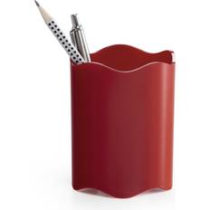 Red Desktop Organizers Durable Vivid Trend Pen Pot