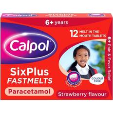 Calpol SixPlus Fastmelts Strawberry Flavour