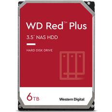 Western Digital 3.5" - HDD Hard Drives - Internal Western Digital Red Plus WD60EFPX 6TB