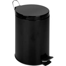 Honey Can Do Matte Black 12L Step Trash