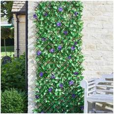 Smart Garden 90cm 180cm Expanding Lilac Bloom Leaf Trellis Wheelie Bin