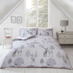 MCU Rapport Sherwood Woodland Edge Duvet Cover Grey (200x)