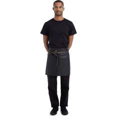 Chef Works Urban Wet Look Boulder Half Bistro Apron Apron Brown, Black