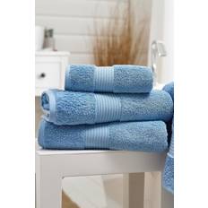 Deyongs Bliss Supersoft Guest Towel Blue