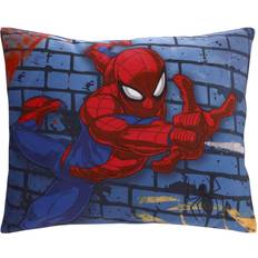 Marvel Spiderman Wall Crawler Toddler Pillow In Blue Blue Children Pillow