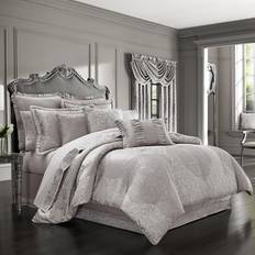 J. Queen New York La Scala European Pillow Sham In Silver