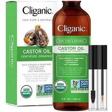 Cliganic Organic Castor Oil with Eyelash Kit