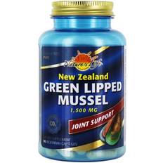 Nature's Life New Zealand Green Mussel Joint Support 1500 mg.