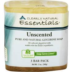 Clearly Natural Essentials Glycerin Bar Soap Unscented 4