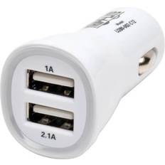 Tripp Lite U280-002-c12 Dual-port Usb Tablet Phone Car Charger, 5v 3.1a 15.5w