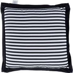 Seat cushions for chairs Homescapes White Striped Seat Pad Chair Cushions White, Brown, Black