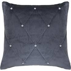 Riva Home Diamante Cushion Cover Black, Beige, Grey (55x55cm)