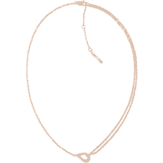 Calvin Klein Sculptured Drops Ladies Necklace