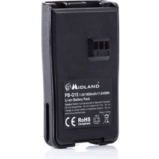 Midland Pb-g15 Lithium Battery For G15/g18 1600mah Black