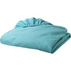 TL Care Baby Co. Cotton Supreme Jersey Knit Fitted Crib Sheet Aqua