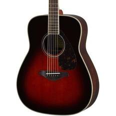 Yamaha Fg830 Dreadnought Acoustic Guitar Tobacco Sunburst