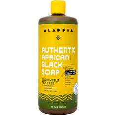 Alaffia Authentic African Black Soap Eucalyptus Tea Tree