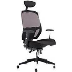 Dynamic Denver Black Mesh Chair with Headrest