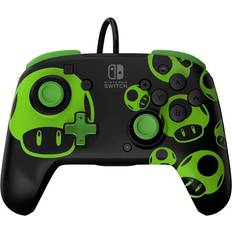 Pdp rematch wired controller PDP REMATCH Wired Controller: 1-Up Glow in the Dark