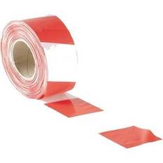 Faithfull Barrier Tape 70mm 500m Red & White FAITAPEBARRW