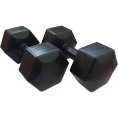 8 kg Dumbbells HXGN Hex Dumbbells 2x8kg