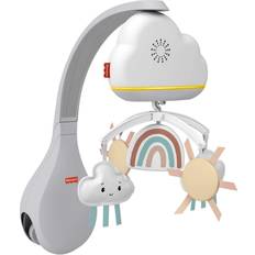 Fisher Price Mobiles Fisher Price Rainbow Showers Bassinet to Bedside Mobile