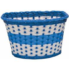 Oxford Bike/ Bicycle Junior Kids/Children's Woven Basket?Easy to Fit?BK140U?Blue