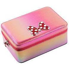 Disney Minnie Mouse Large Metallic Zip Around Jewellery Case