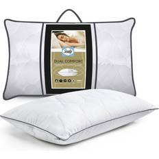 Memory foam Ergonomic Pillows Sealy Dual Comfort Memory Foam Ergonomic Pillow (19.68x29.52cm)