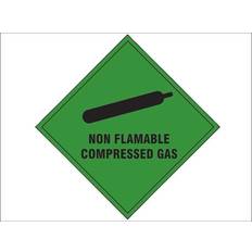 Green Workplace Signs Scan Non Flammable Compressed