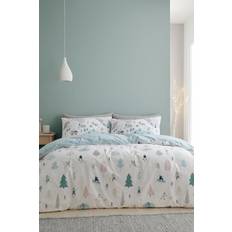 Bianca Linens Winter Fun Christmas Duvet Cover White