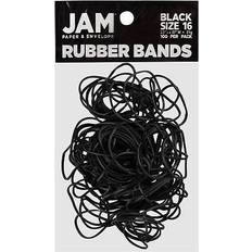 Jam Paper Colored Rubber Bands, 100/Pack