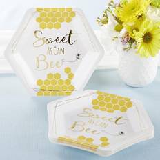 Kate Aspen Â 7" Sweet As Can Bee Paper Plates, 32ct. MichaelsÂ Multicolor 7"