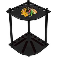 NHL Chicago Blackhawks Corner Cue Rack Multi Multi 14.5in X